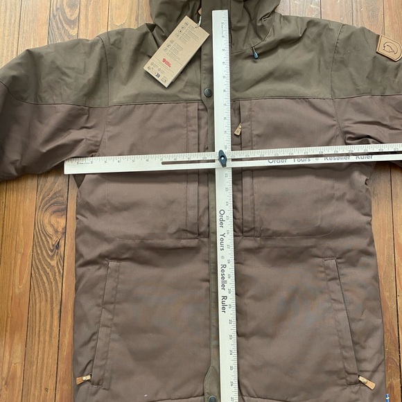 Fjallraven Mens Skogso Padded Jacket Small Dark Oak - Picture 13 of 14